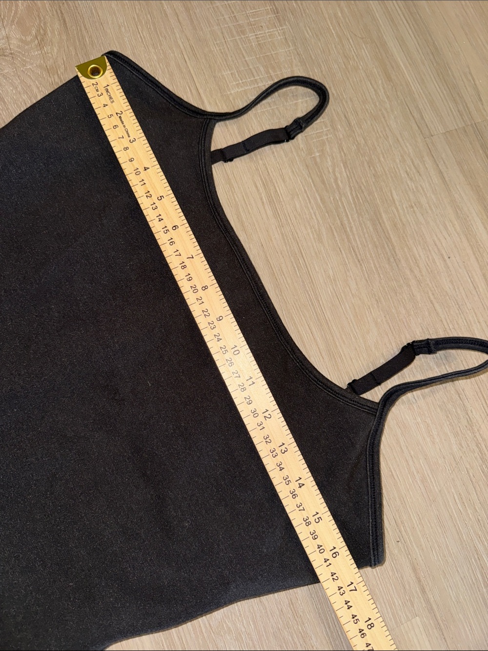 SKIMS Washed Black Slim-Strap Ribbed Jumpsuit - Picture 4 of 10